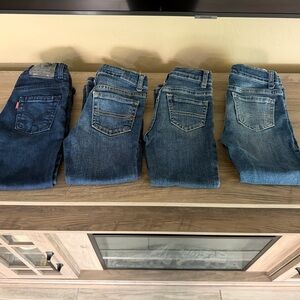 Boys Skinny Jeans - Varied Blue Washes